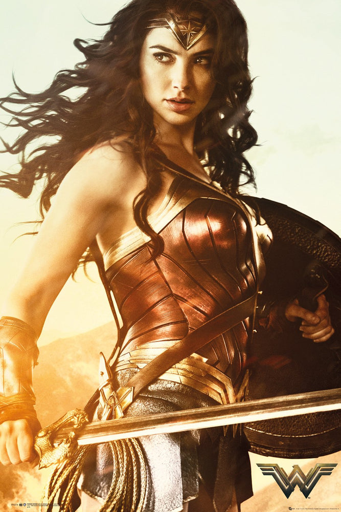 Wonder Woman Sword Maxi Poster