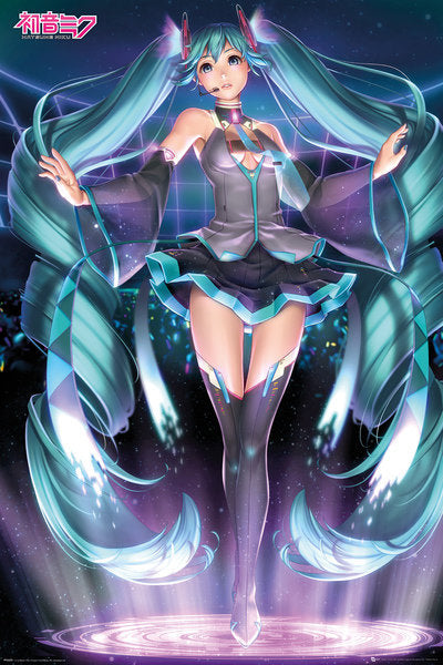 Hatsune Miku Projection Maxi Poster