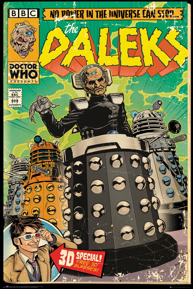 Doctor Who Daleks Comic #2 Maxi Poster