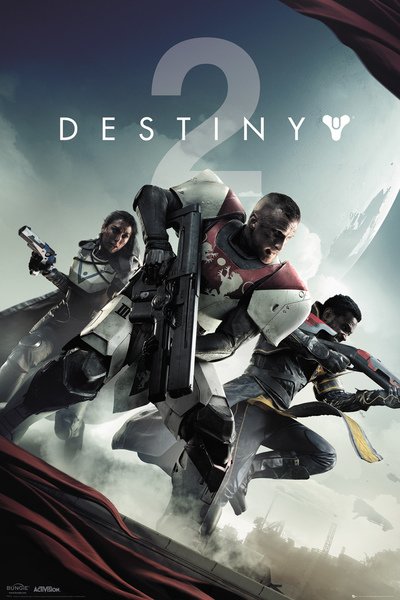 Destiny 2 Video Game Key Art Maxi Poster