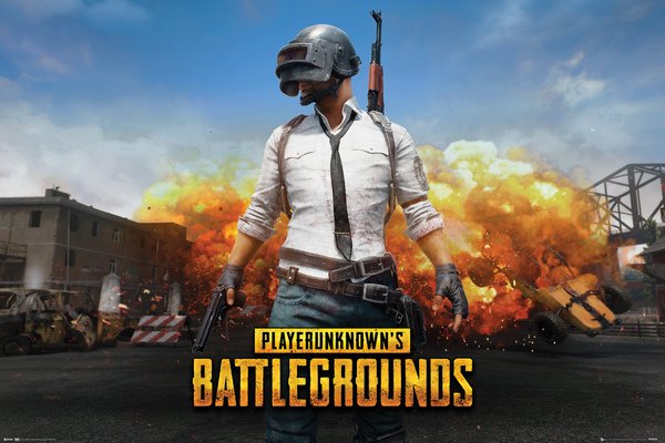 Playerunknown's Battlegrounds PUBG Playerunknown Gaming Maxi Poster