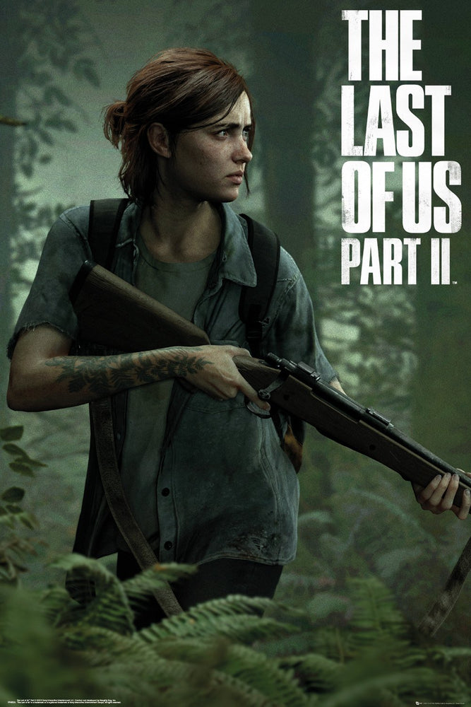 The Last Of Us Part 11 Ellie Colour Gaming Maxi Poster