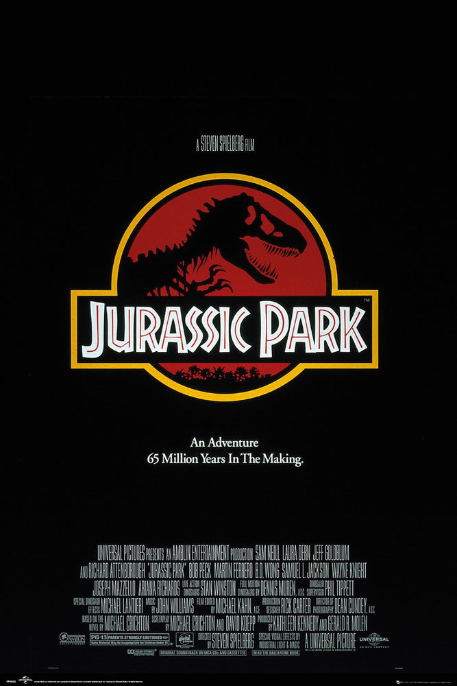 Jurassic Park Film One Sheet Maxi Poster