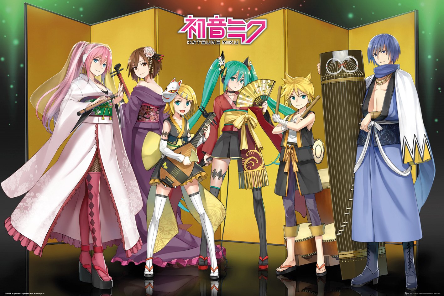 Hatsune Miku Kuroshishi Unit Maxi Poster
