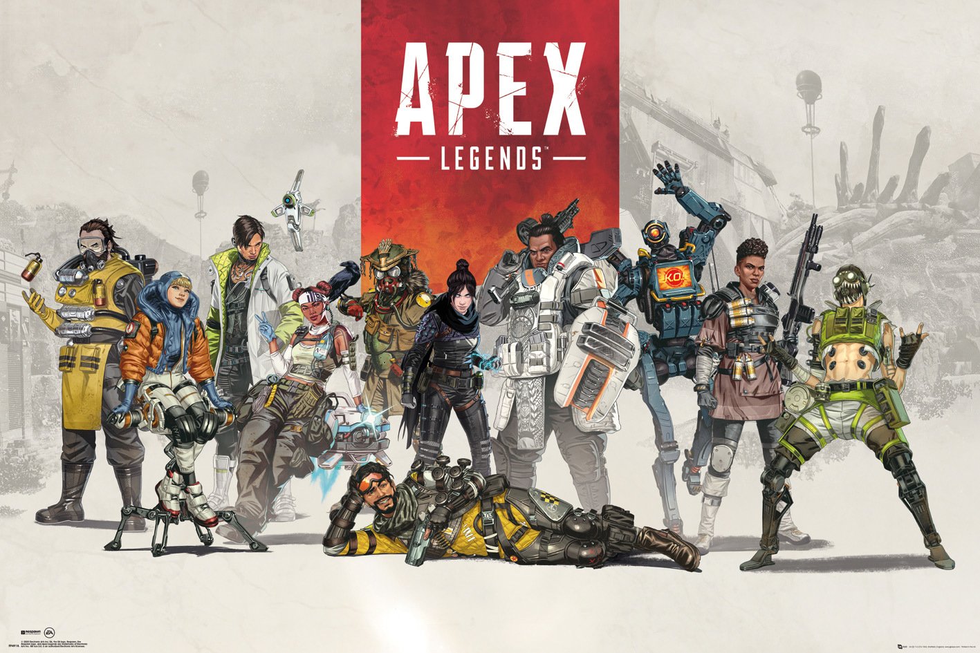 Apex Legends Group Gaming Maxi Poster