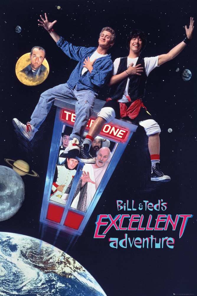 Bill & Ted's Excellent Adventure Film Score Maxi Poster