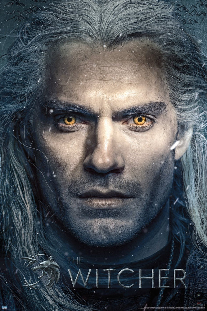 The Witcher Close Up Maxi Poster