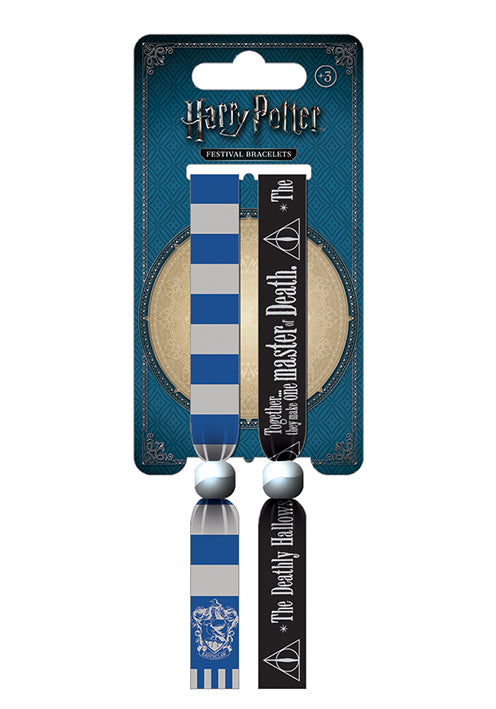 Harry Potter Ravenclaw Set Of Two Festival Wristbands