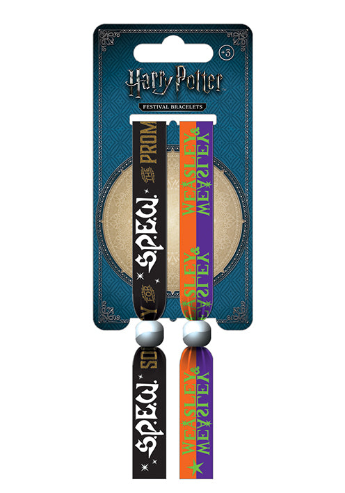 Harry Potter S.P.E.W. Set Of Two Festival Wristbands