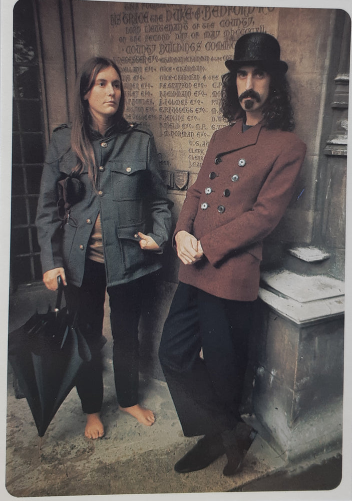 Frank Zappa Colour Postcard