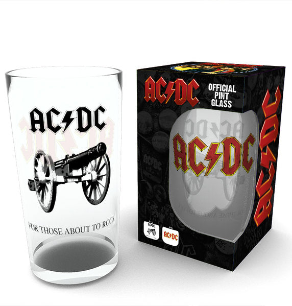 AC/DC For Those About To Rock Official Licensed Pint Glass