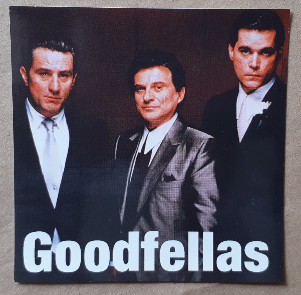 Goodfellas Characters 10cm Square Vinyl Sticker