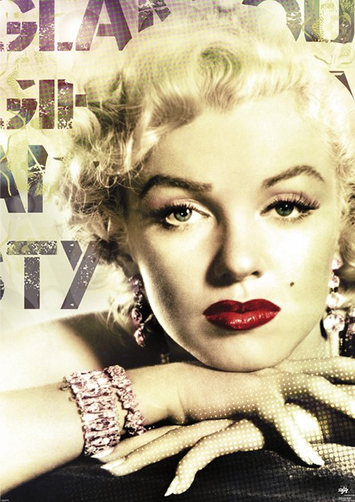 Marilyn Monroe Glamour 100x140cm Giant Poster