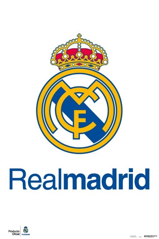 Real Madrid Football Club Logo Maxi Poster