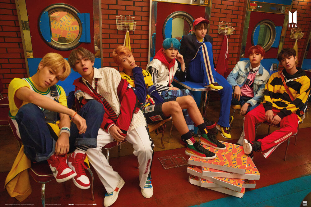 BTS Pizza Maxi Poster