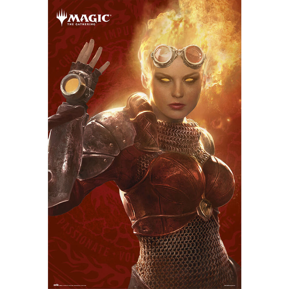 Magic : The Gathering Chandra Gaming Maxi Poster