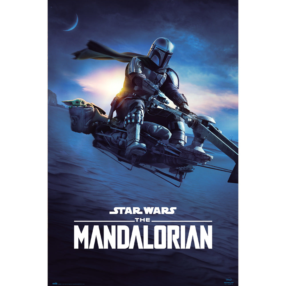 Star Wars : The Mandalorian Speeder Bike Maxi Poster