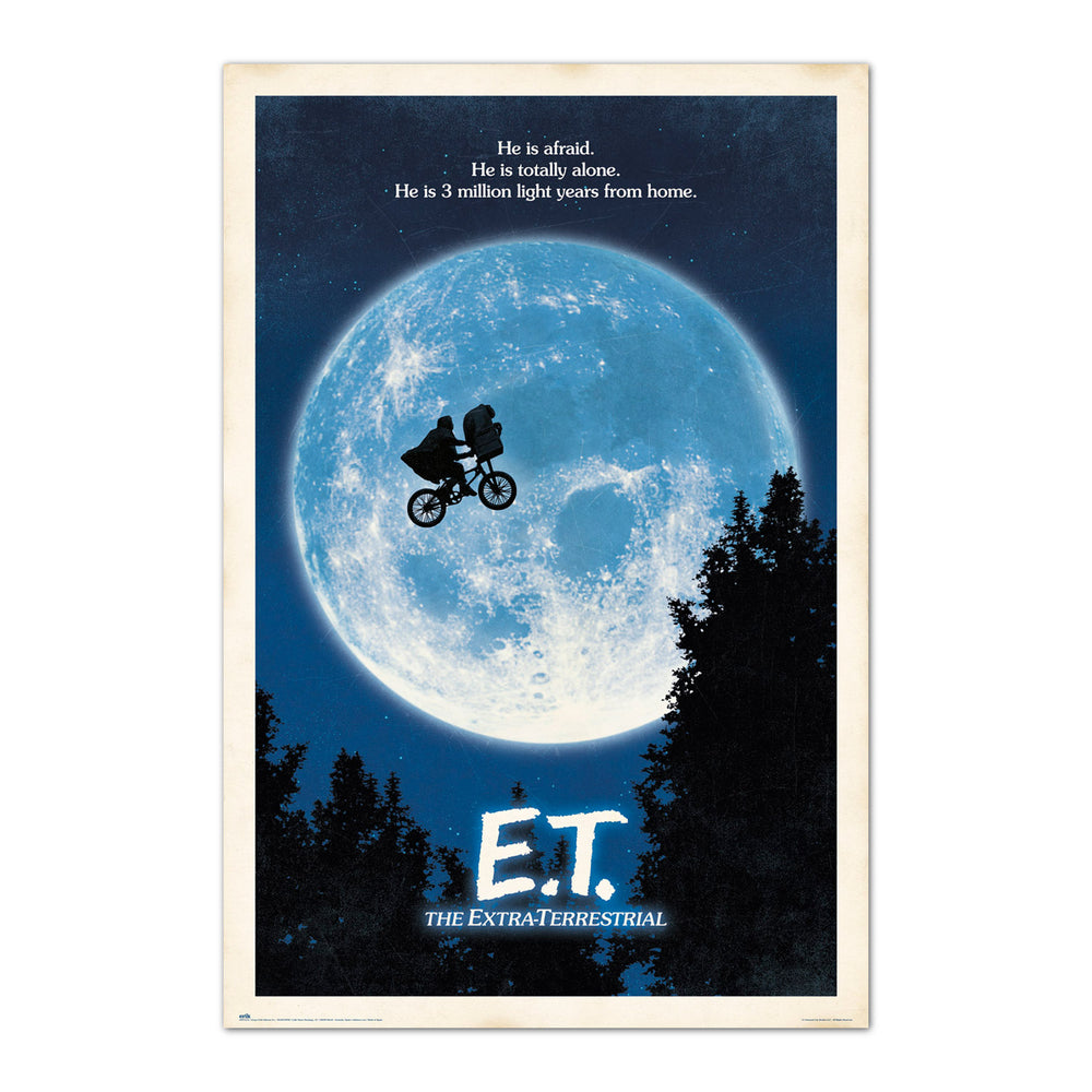 E.T. Film Score With Border Maxi Poster