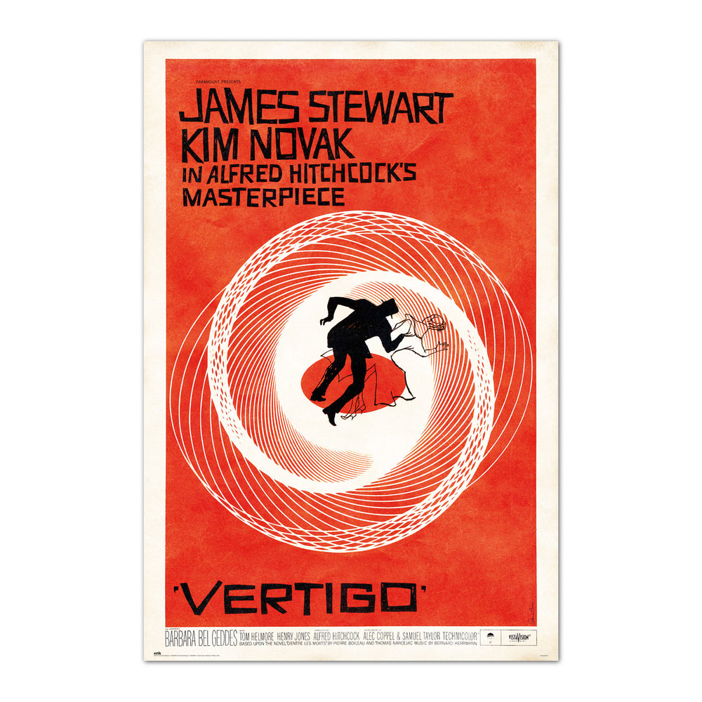 Vertigo Alfred Hitchcock Film Score Maxi Poster