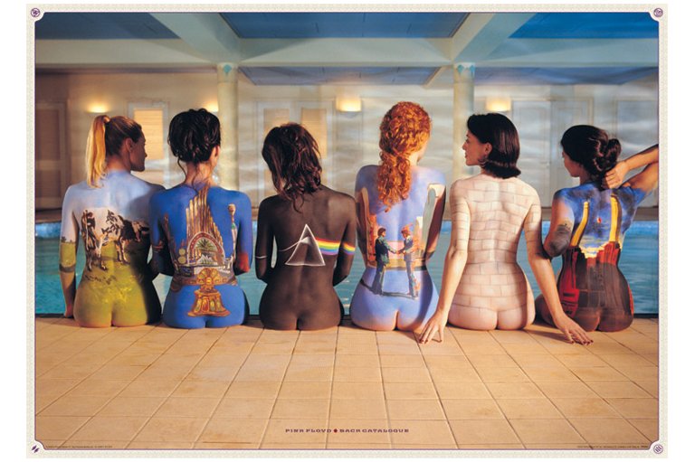 Pink Floyd Back Catalogue 100x140cm Panoramic Giant Poster