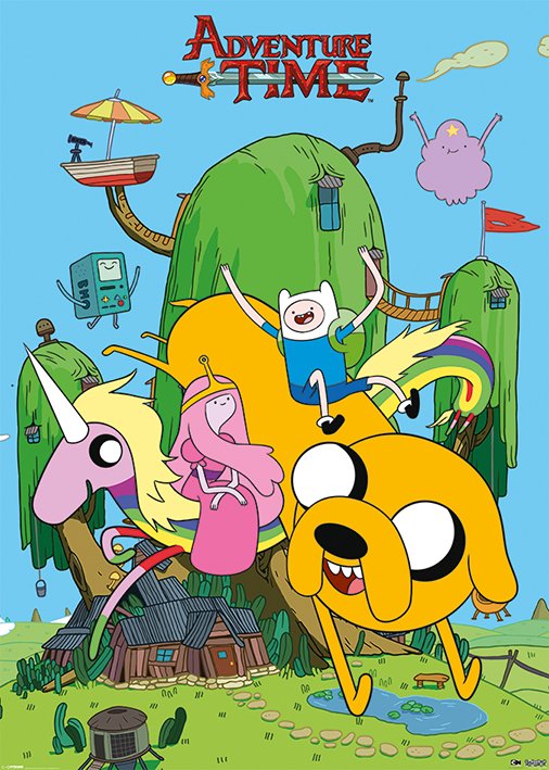 Adventure Time House 100x140cm Giant Poster