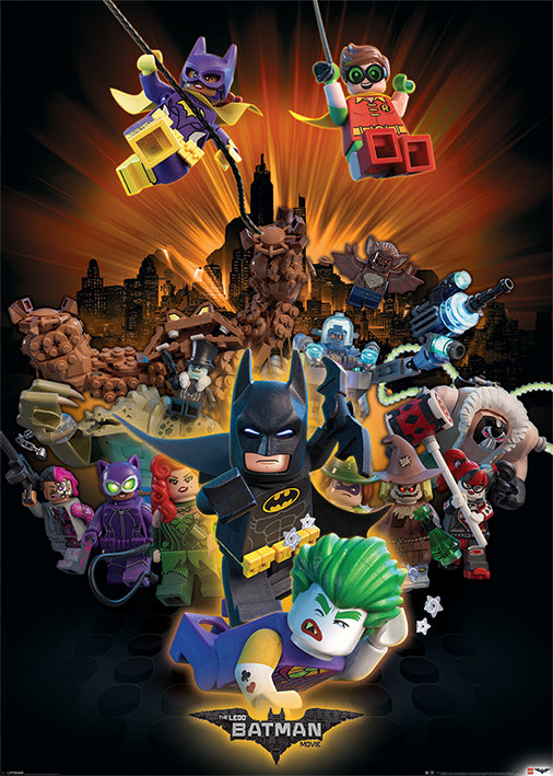 The Lego Batman Movie Boom 100x140cm Giant Poster