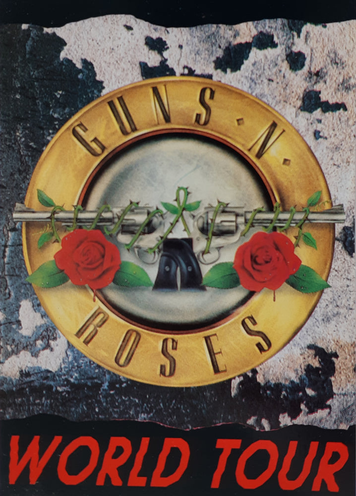 Guns n' Roses World Tour Postcard
