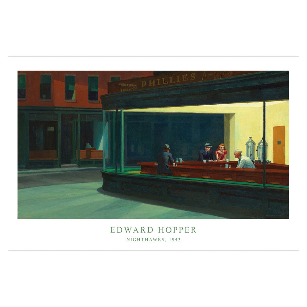 Edward Hopper Nighthawks 1952 Maxi Poster