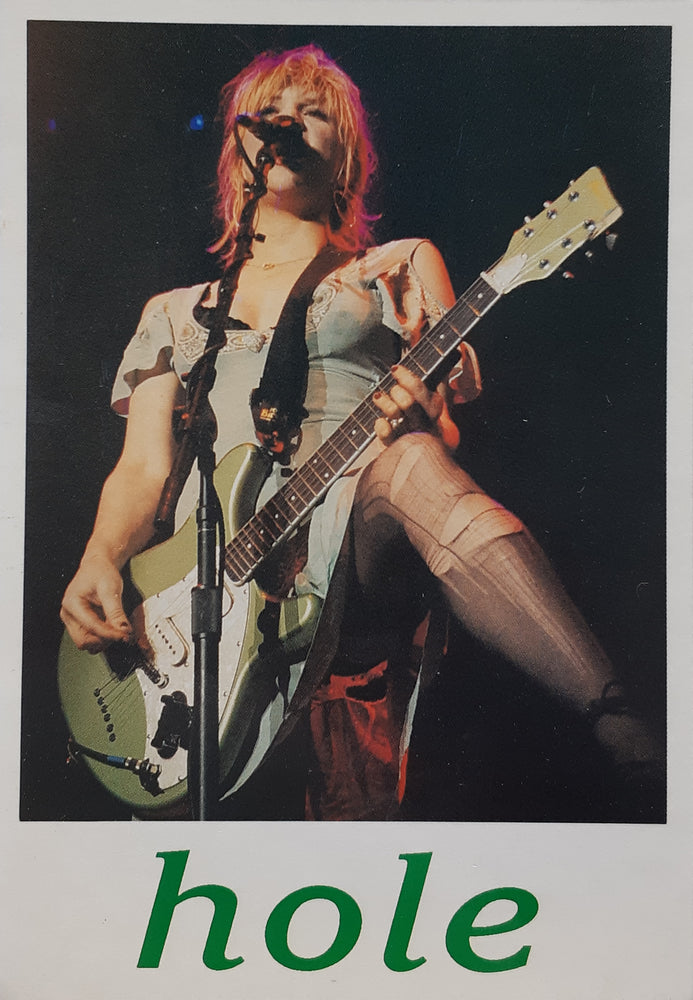 Hole Courtney Guitar Postcard