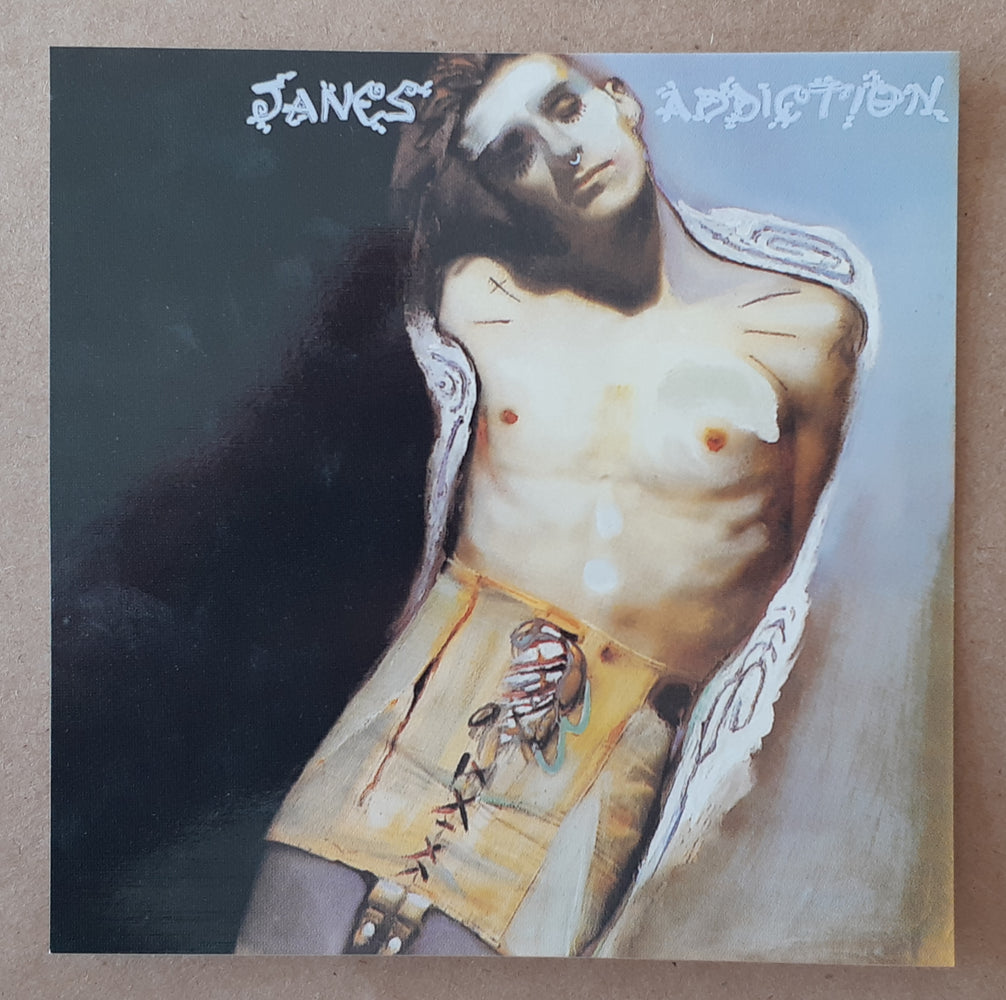 Jane's Addiction Self Titled First Album Cover 10cm Square Vinyl Sticker