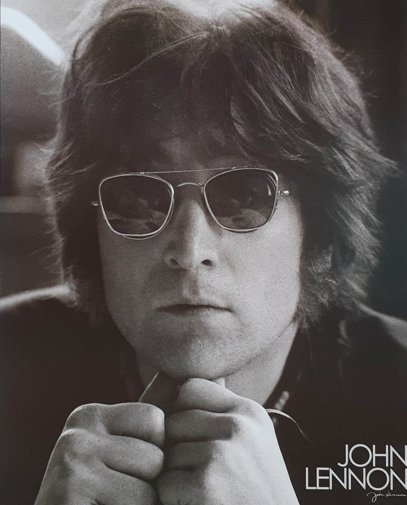 John Lennon Legend Album Cover Mini Poster Blockmount