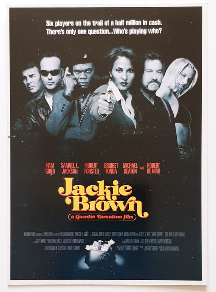 Jackie Brown Quentin Tarantino Film Score Postcard