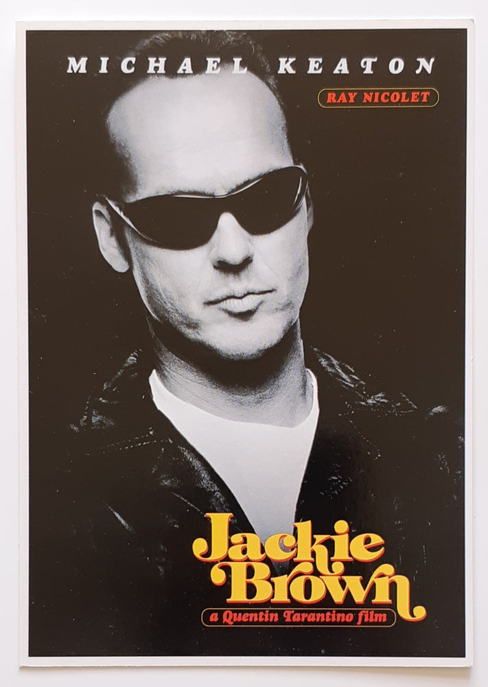 Jackie Brown Michael Keaton Postcard