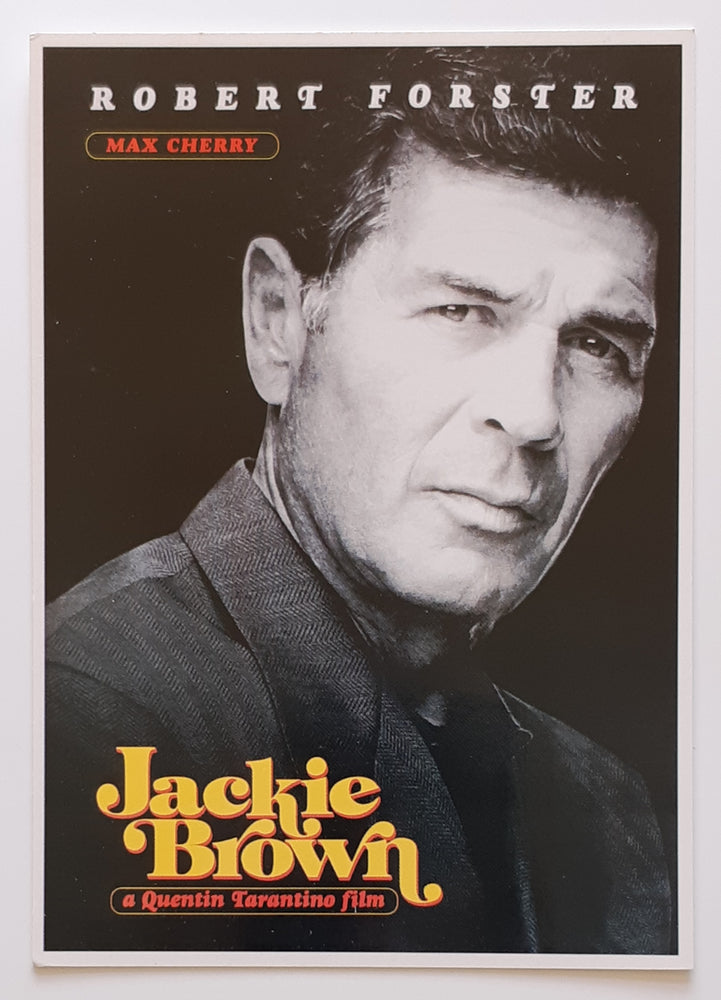 Jackie Brown Robert Forster Postcard