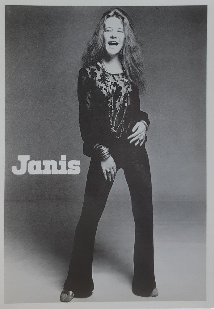 Janis Joplin Standing Postcard