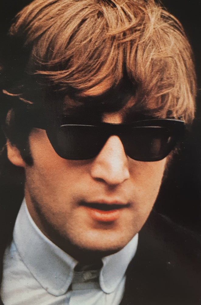 John Lennon Sun Glasses Postcard