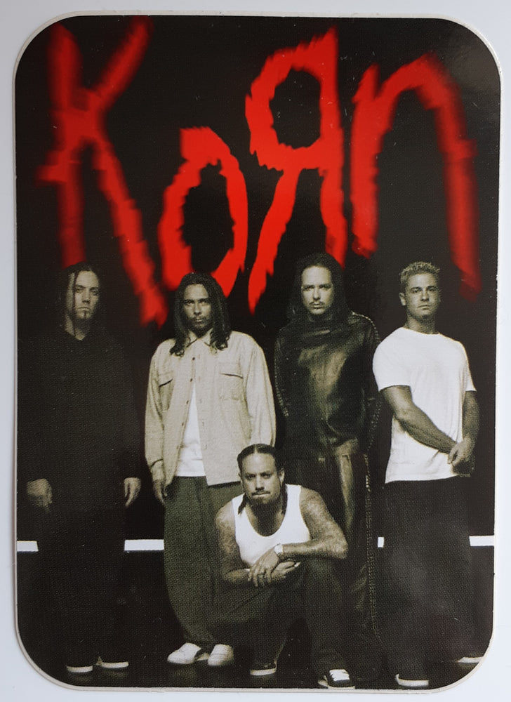 Korn Hanger Group & Logo Large Vinyl Sticker