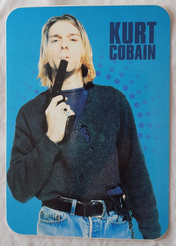 Kurt Cobain Gun Large Vinyl Sticker