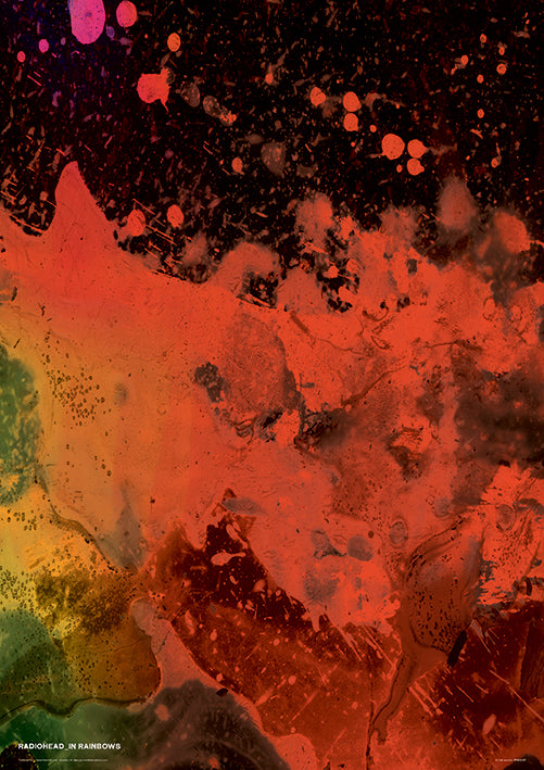 Radiohead In Rainbows 30x40cm Music Print