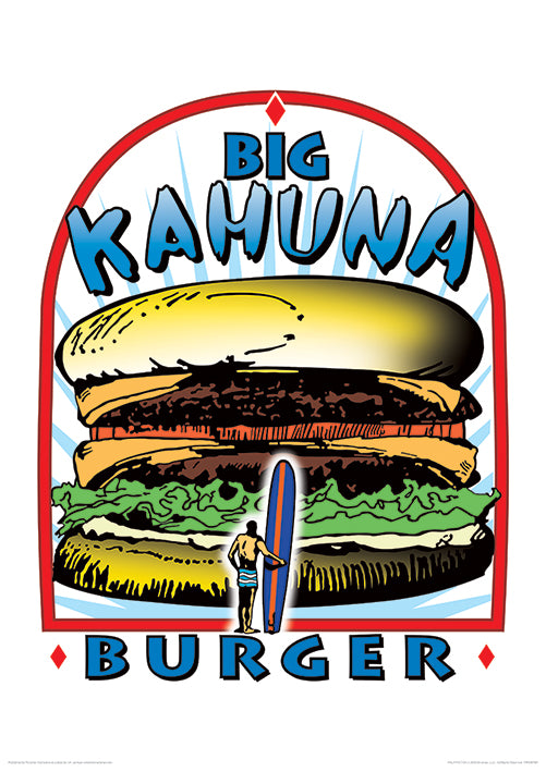 Pulp Fiction Big Kahuna Burger 30x40cm Movie Print