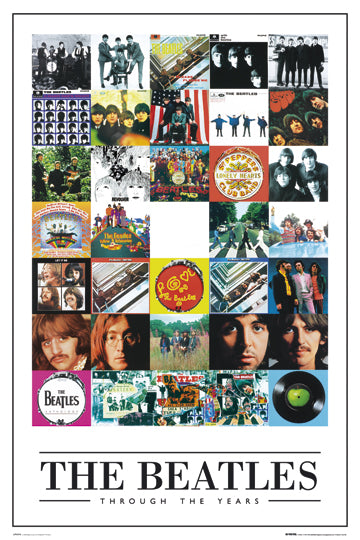 The Beatles Through The Years Maxi Poster