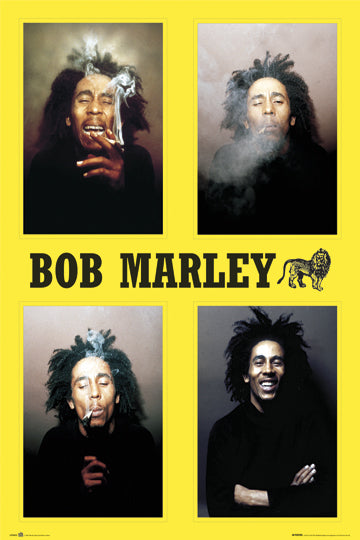 Bob Marley Quad Maxi Poster