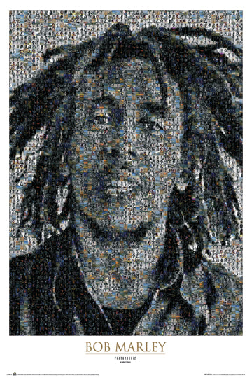 Bob Marley Mosaic 2 Maxi Poster