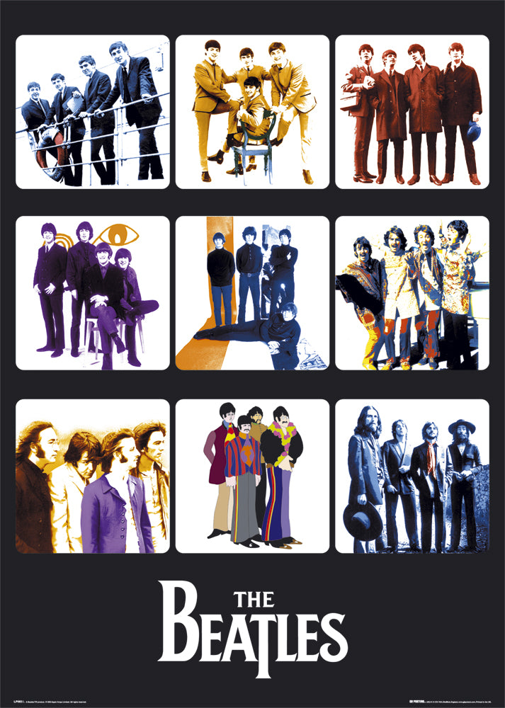 The Beatles Through The Years 2 Maxi Poster