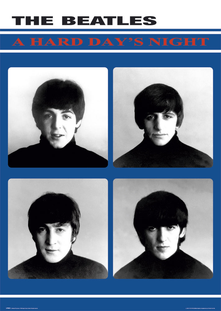 The Beatles A Hard Day's Night 4 Photos Maxi Poster
