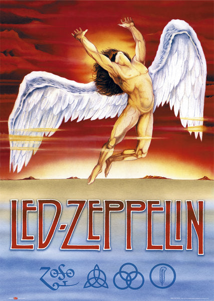 Led Zeppelin Swan Song Logo Maxi Poster