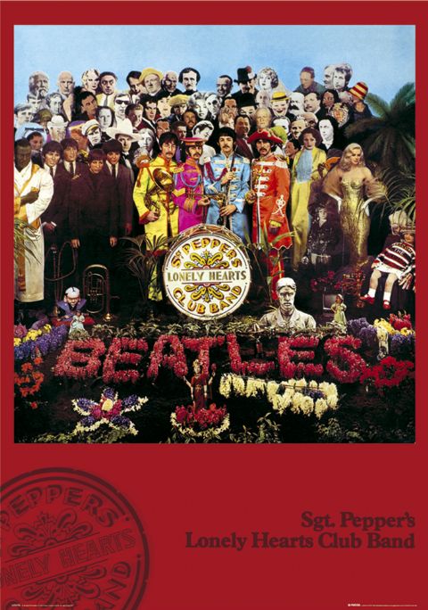 The Beatles Sergeant Pepper Album Maxi Poster