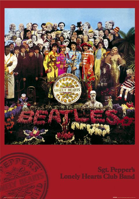 The Beatles Sergeant Pepper Album Maxi Poster