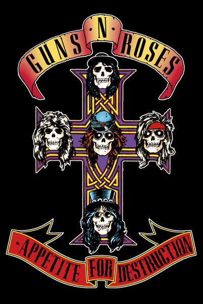 Guns N' Roses Appetite For Destruction Maxi Poster
