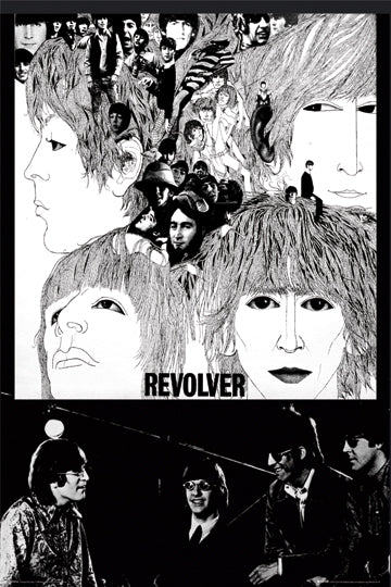 The Beatles Revolver Vintage Maxi Poster